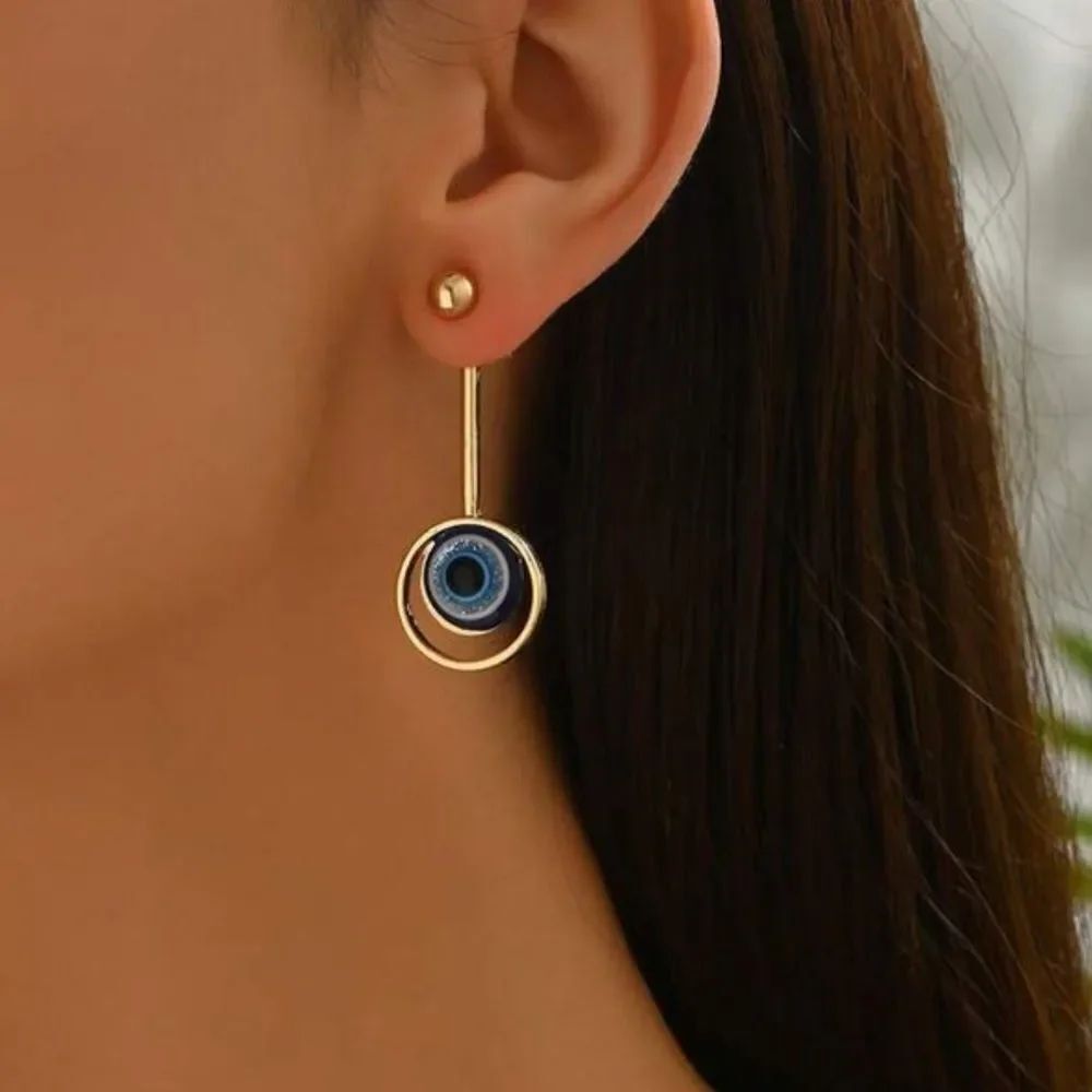 Evil eye Drop Earrings #2283